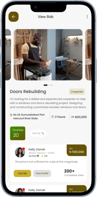 App screen